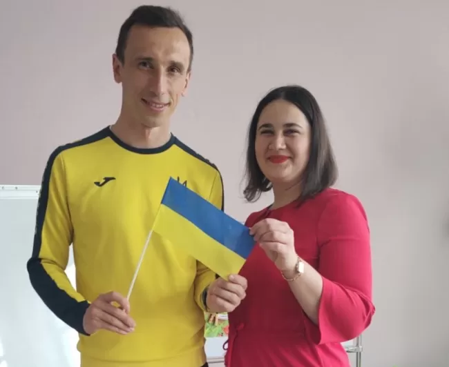 Татьяна Густєй та Леонід Сень
