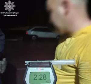 У Сумах затримали порушника комендантської години у нетверезому стані