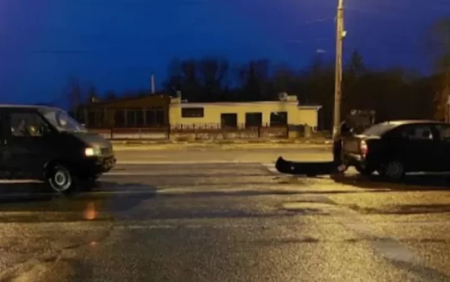 В Сумах на Харківському мосту сталася ДТП: обійшлося без жертв