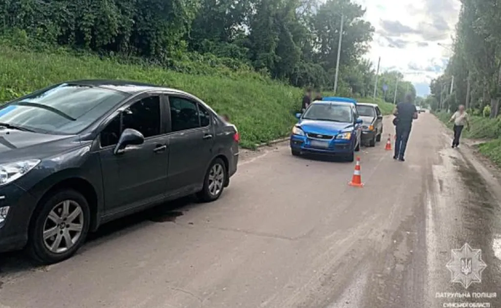 Вчора 20 червня в Сумах сталася потрійна ДТП