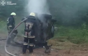 На Сумщині пожежники загасили дві палаючі автівки за добу