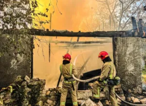 Чергову пожежу на Сумщині здолали вогнеборці
