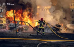 Сьогодні 17 серпня ворог знову здійснив ракетний удар по Сумах