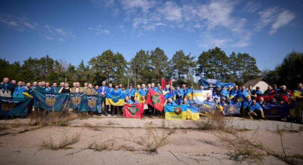 Новий обмін: 103 українських військових звільнено з російського полону