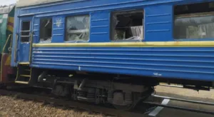 Вчора рашисти спрямували дрони на залізничний вокзал на Сумщині