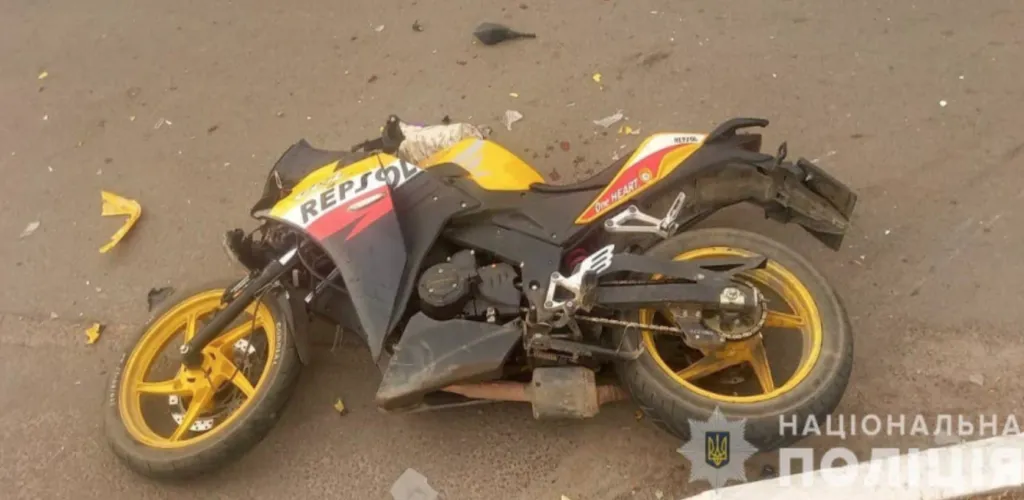 На Сумщині знову сталася ДТП за участю мотоцикла