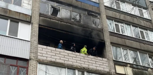 В Сумах через ворожий обстріл сталося декілька пожеж 
