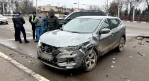 У Сумах сталася аварія за участю Lexus і Nissan Qashqai