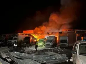 Внаслідок нічної ворожої атаки на Суми загинув 32 річний чоловік та постраждала цивільна інфраструктура