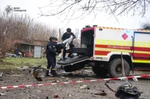 Вночі ворог атакував "шахедами" Охтирку: тривають рятувальні роботи