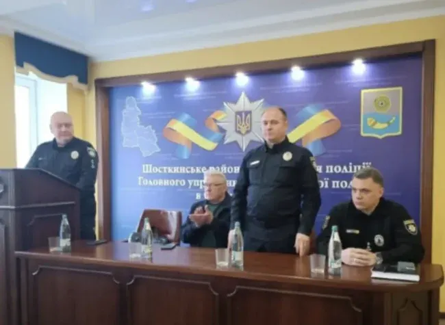 Кадрові перестановки в Шосткинському райуправлінні поліції: у них новий очільник