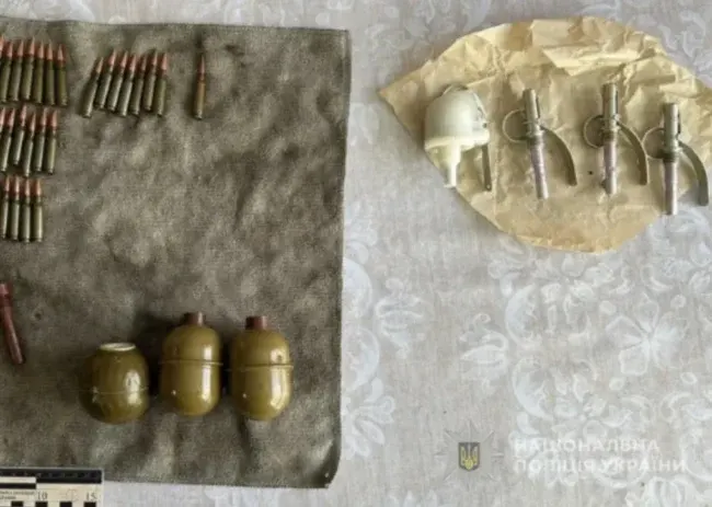 В Охтирці чоловік незаконно зберігав боєприпаси у будинку з дітьми