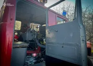 На Сумщині ворог завдав удару по рятувальниках