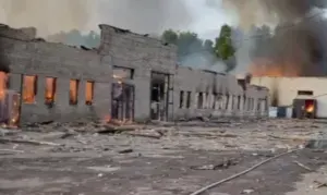 Нічна атака дронів на Кролевець: постраждало лісництво