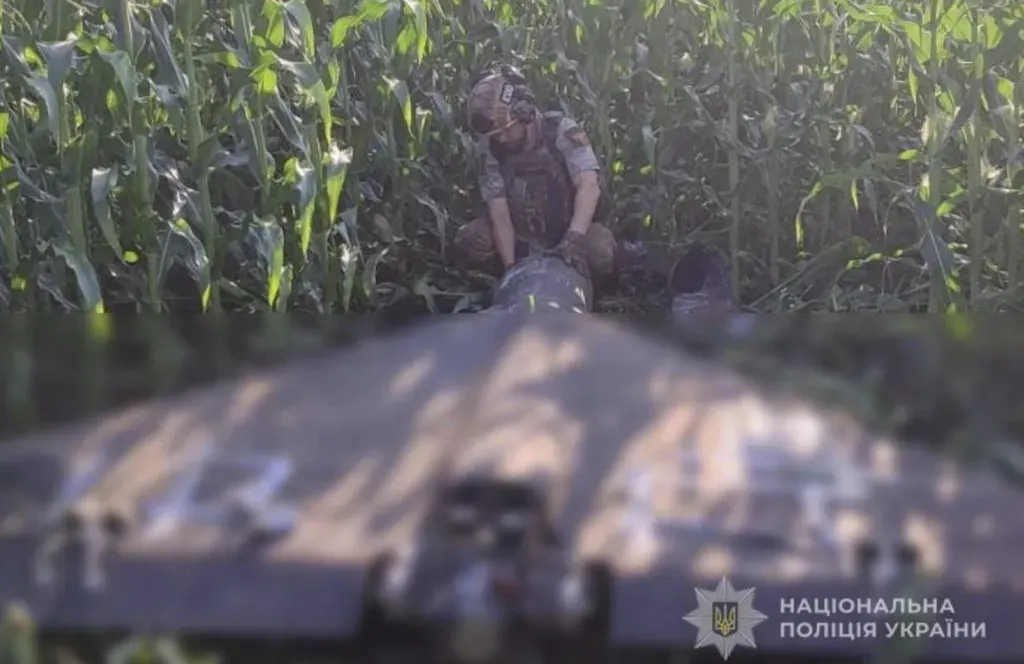 На Сумщині поліцейські знешкодили «шахед», який не вибухнув