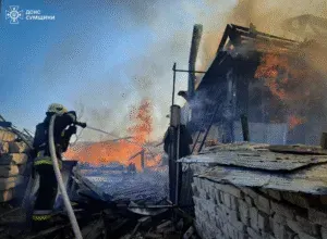 Під час пожежі в Сумах загинув чоловік