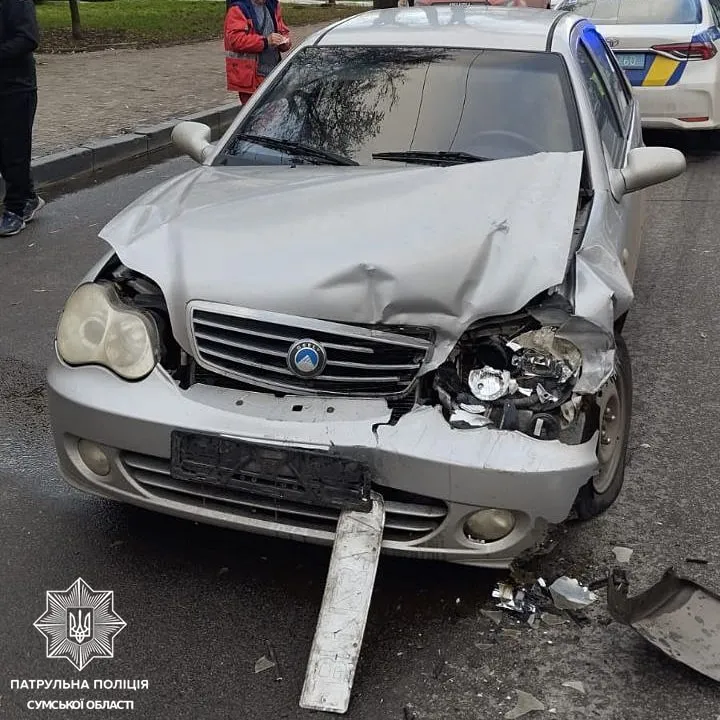 В Сумах на Іллінській сталася ДТП з постраждалими