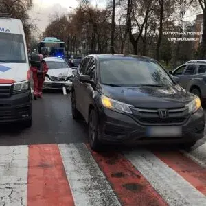 В Сумах на Іллінській сталася ДТП з постраждалими