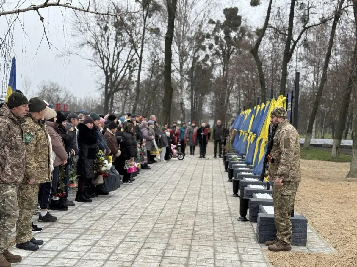 На Сумщині з'явилася ще одна Алея Пам'яті
