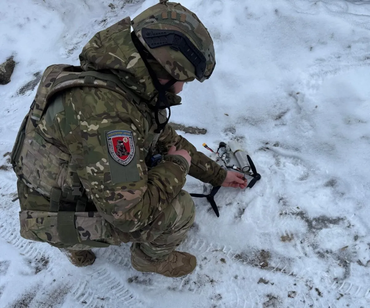 У Сумському районі знищили російський дрон зі скидом