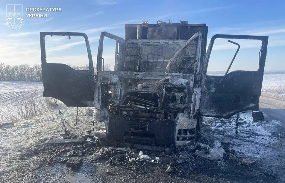 Під Сумами російський дрон вдарив по сміттєвозу: що відомо про наслідки
