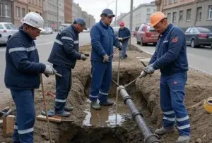 Аварія в центрі Сум: частина міста тимчасово залишилася без водопостачання