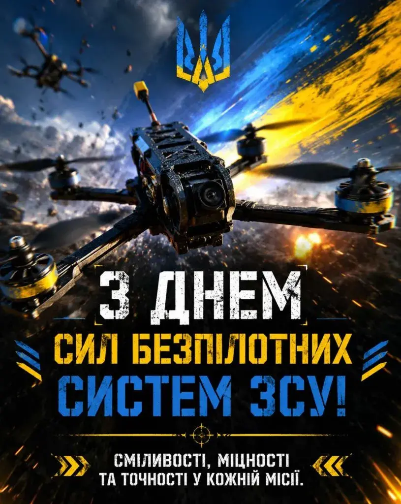 Привітання з Днем Сил безпілотних систем ЗСУ: душевні побажання для тих, хто працює з безпілотниками