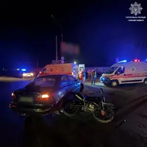 У Сумах в ДТП постраждали двоє неповнолітніх