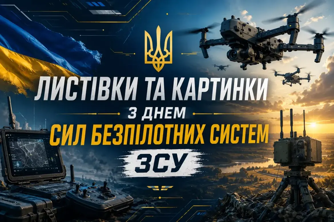 Привітання з Днем Сил безпілотних систем ЗСУ: душевні побажання для тих, хто працює з безпілотниками