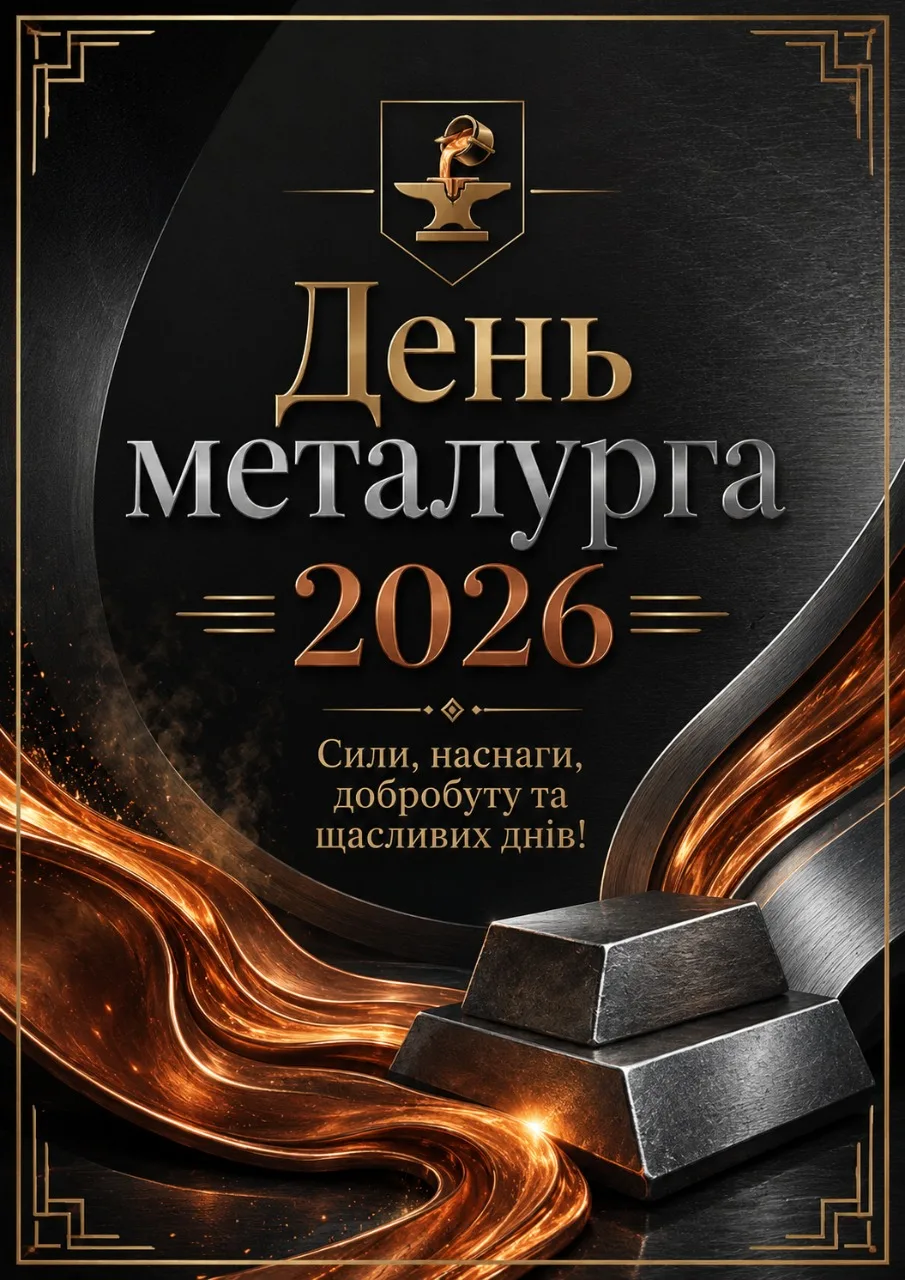 Привітання З Днем металурга 2026: добірка найтепліших слів для працівників металургійної галузі