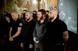 Сучасні хрестоносці: у Києво-Печерській лаврі представили бойовий Християнський корпус
