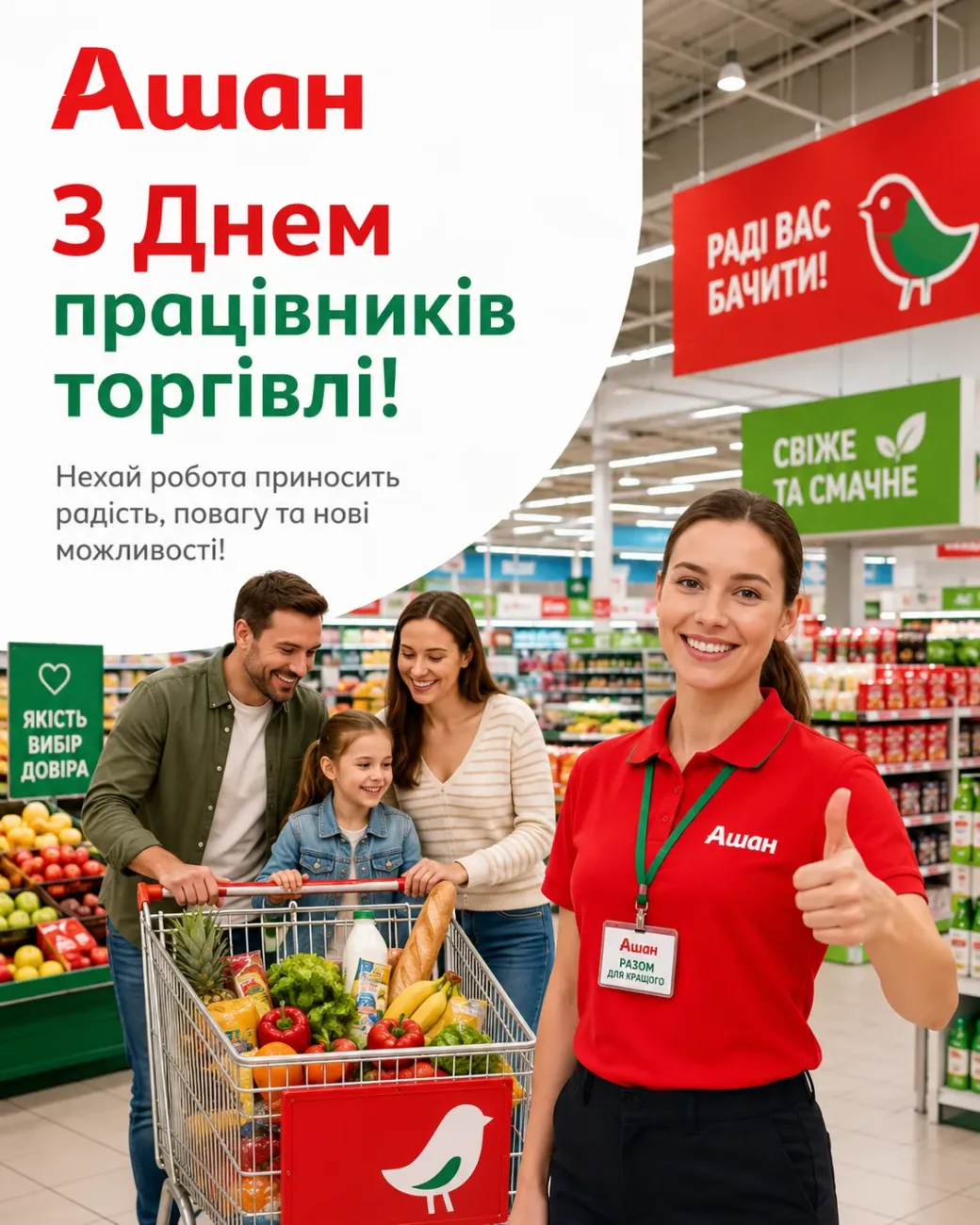 Привітання з Днем працівника торгівлі 2026: слова, які варто сказати саме сьогодні