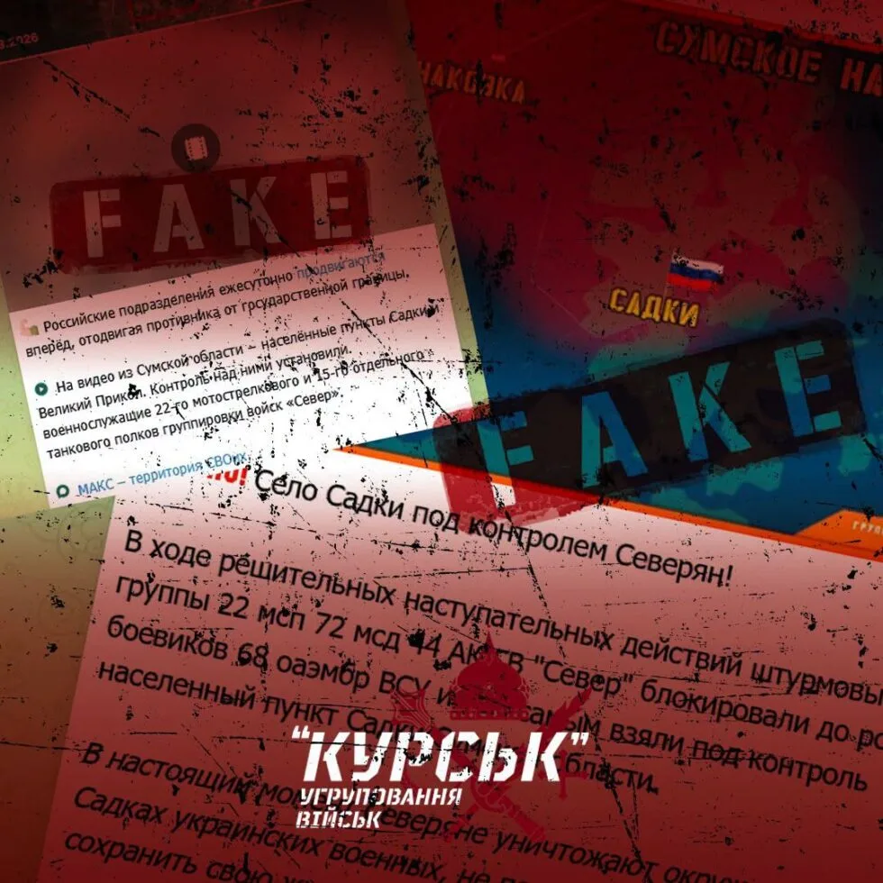Росіяни поширюють фейк про "звільнення" двох сіл на Сумщині