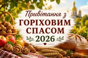 Привітання з Горіховим Спасом 2026: теплі слова, які подарують святковий настрій