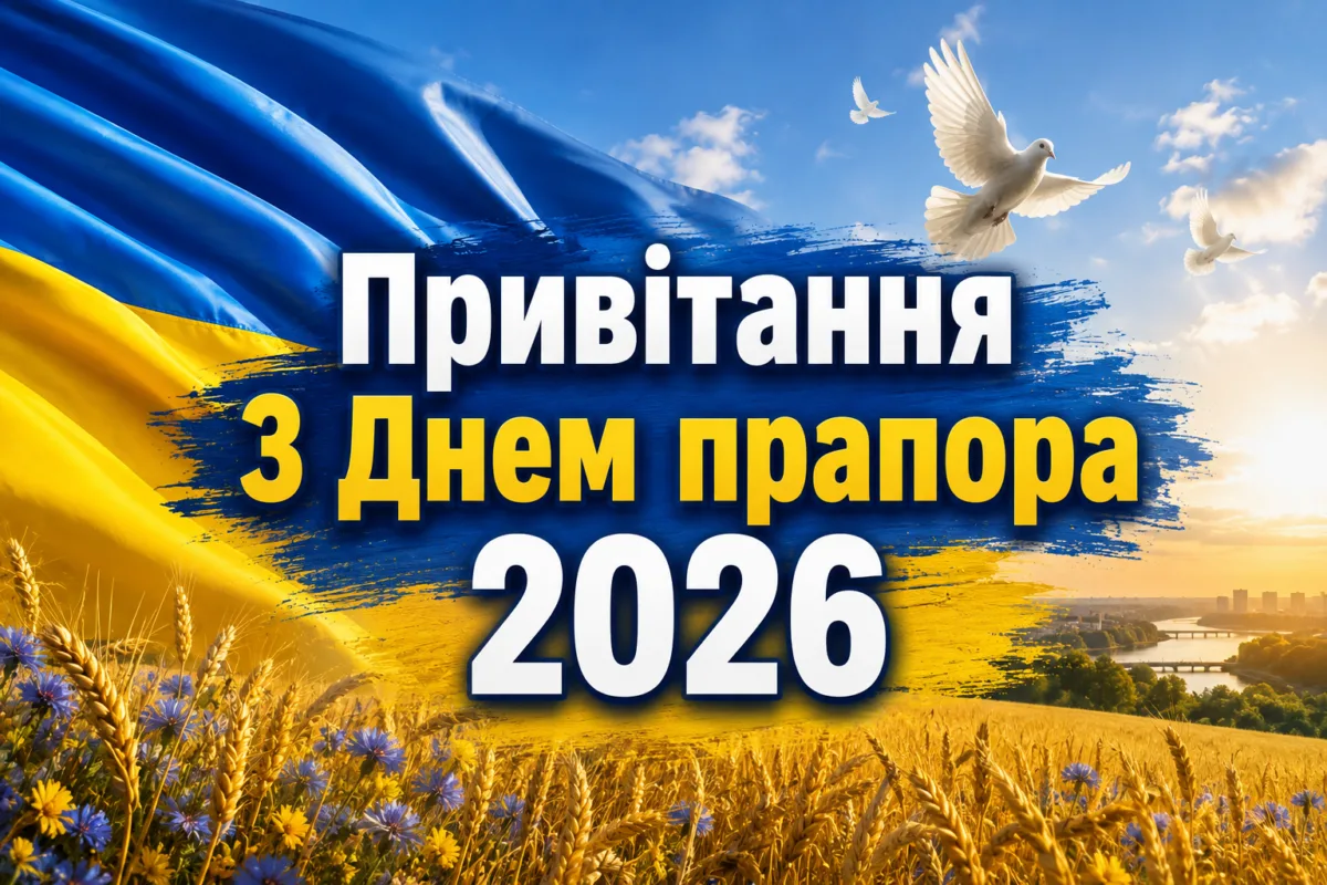 Привітання з Днем прапора 2026: як красиво привітати близьких 23 серпня