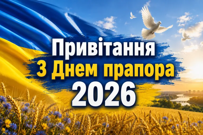Привітання з Днем прапора 2026: як красиво привітати близьких 23 серпня
