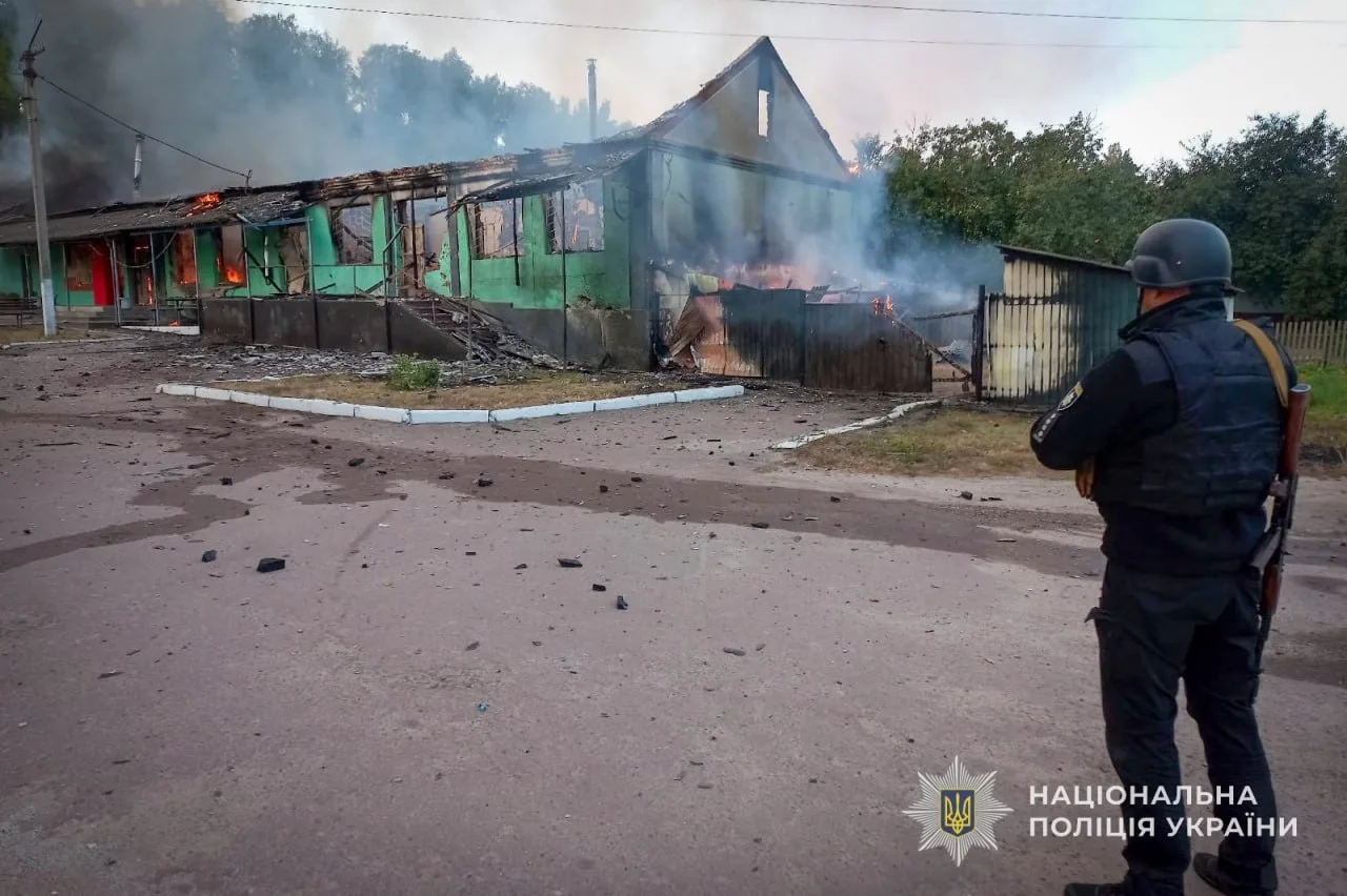 На Сумщині ракетний удар вбив одну людину та поранив вісьмох