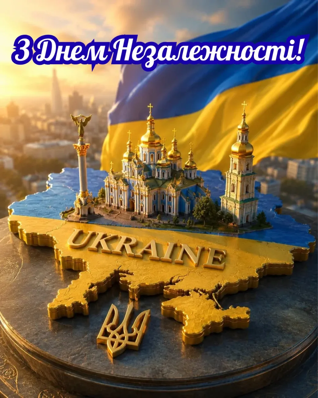 Привітання з Днем Незалежності України 2026: сильні слова про свободу, Україну та майбутнє