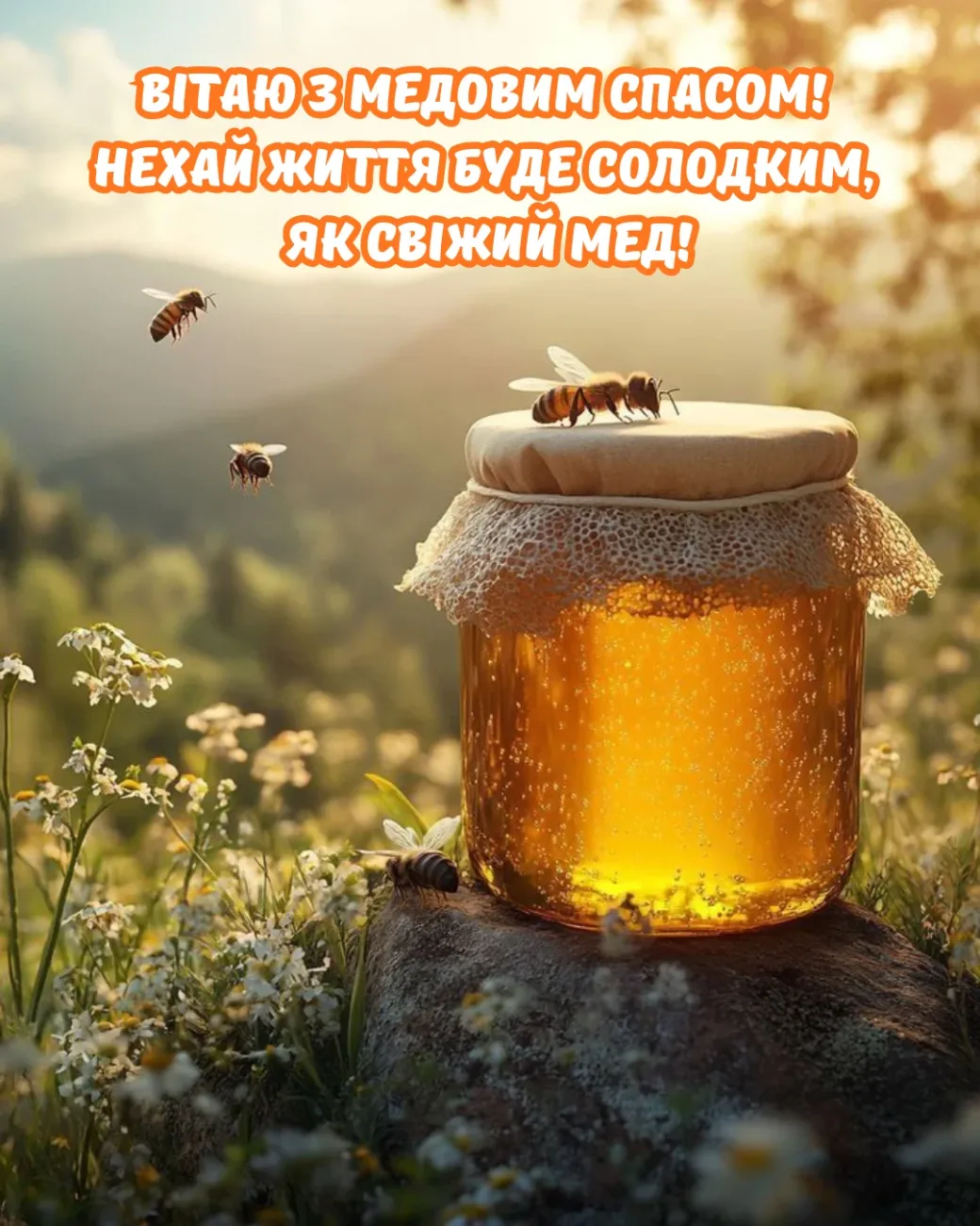 Привітання з Медовим Спасом 2026: найкращі слова для рідних