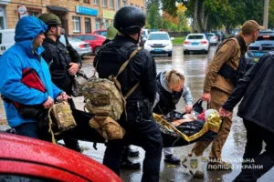 Сумські патрульні опублікували відео наслідків атаки КАБами