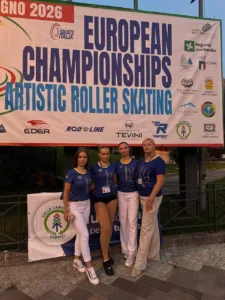 Сум'янки виступили на Європейському чемпіонаті з фігурного катання на роликах