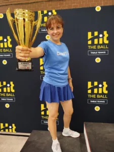 Сум’янка виборола бронзу на турнірі з настільного тенісу у Варшаві