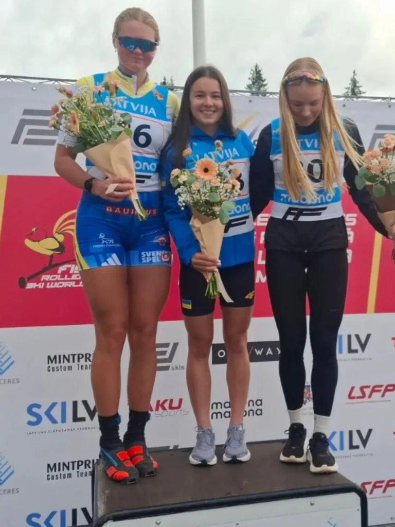 Лижниця з Сумщини перемогла на чемпіонаті світу з лижоролерів