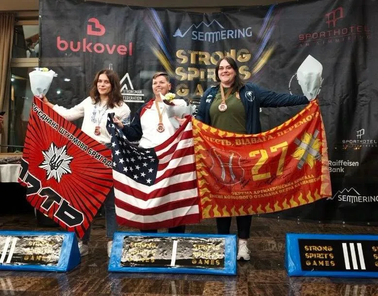 Військовослужбовиця з Сумщини здобула три нагороди на Strong Spirit’s Games