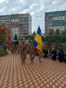 В Сумах попрощалися із захисником Павлом Бойком