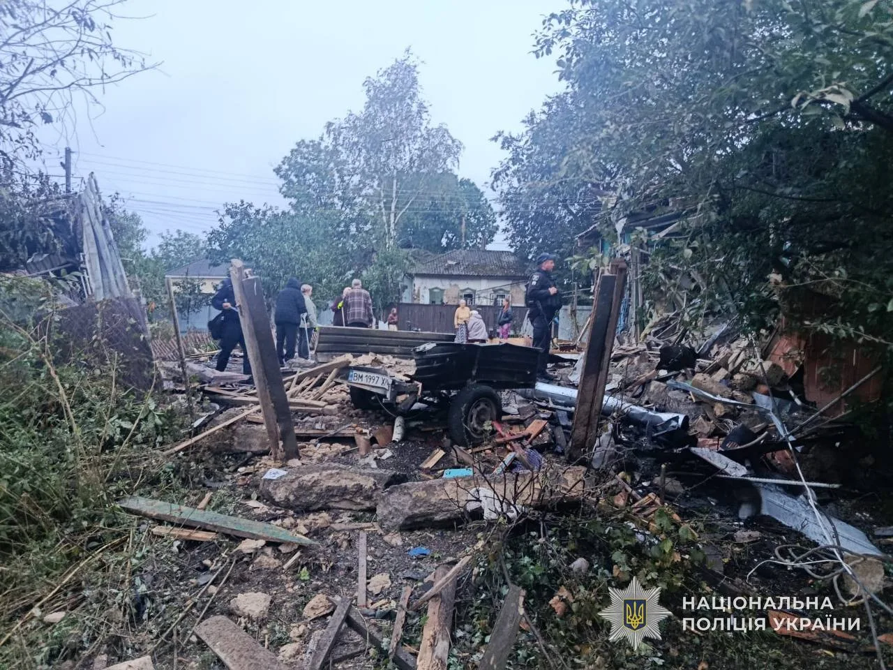 На Сумщині ворожі атаки забрали життя людини та поранили п'ятьох