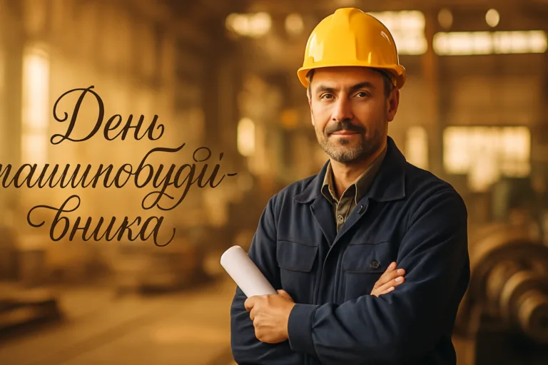 День машинобудівника 2026: привітання, листівки та традиції