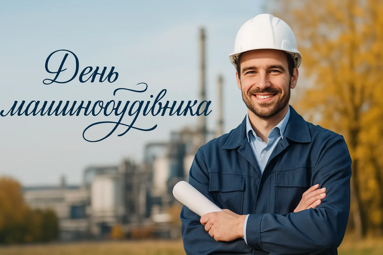 День машинобудівника 2026: гарна листівка