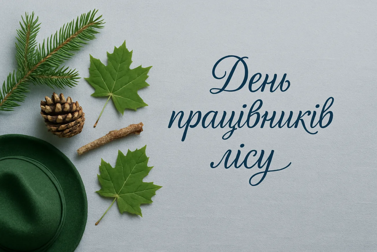 Привітання з День працівників лісу