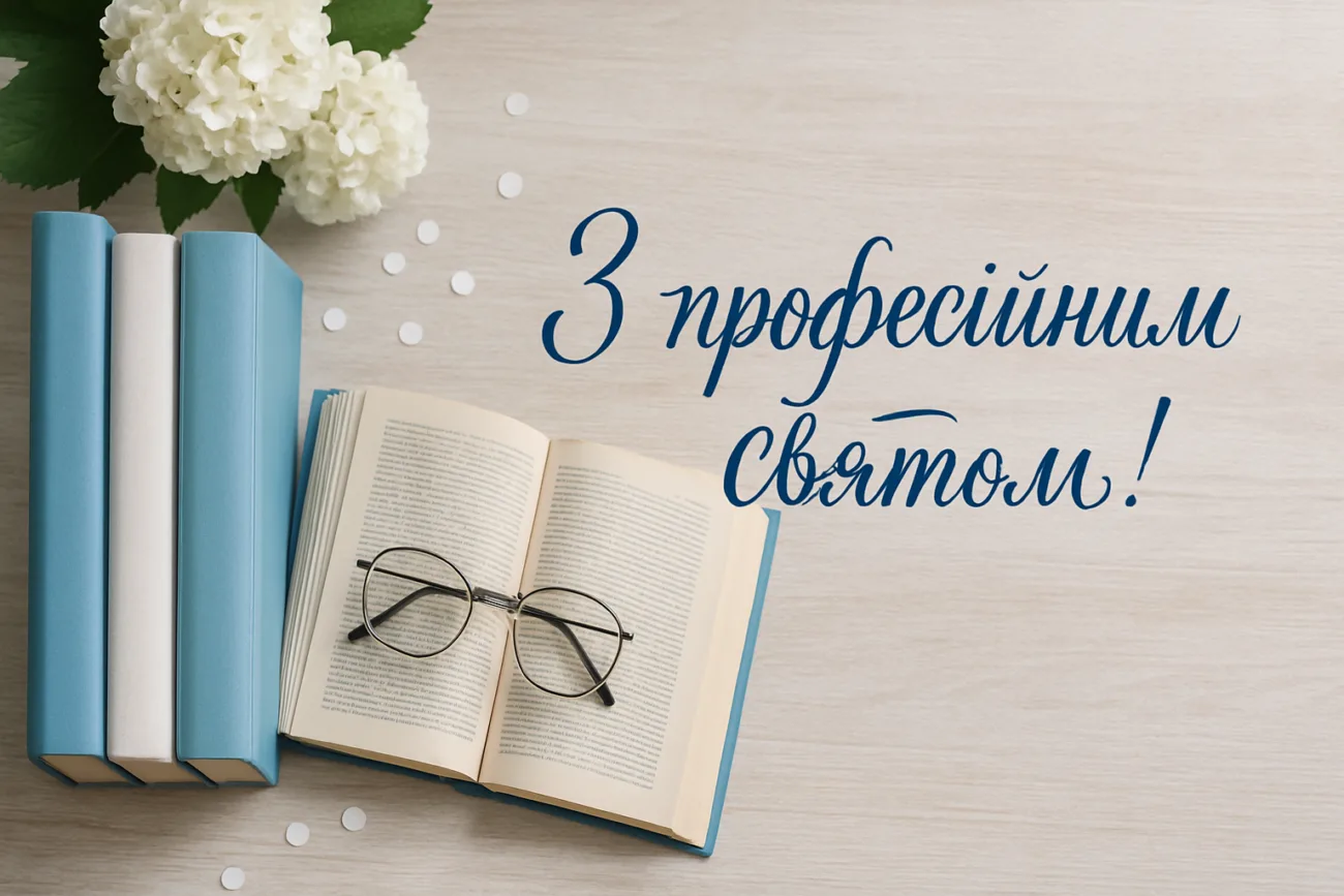 Привітання з Всеукраїнський день бібліотек